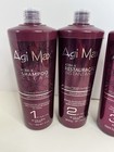 1l 3pcs Agi Max Brazilian Natural Keratin Hair Treatment Kit Straightening Curls