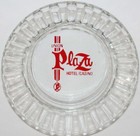 Vintage Glass Ashtray Union Plaza Hotel Casino Las Vegas Nevada N-mint  Cond