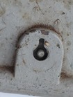 Vtg 1920s Street Light Gray Cpl Monogram Municipal Cast Iron Access Door Panel