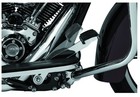 Kuryakyn 9670 Solid Extended Brake Pedals For Hd Touring Without Lowers  Chrome