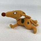 Rugrats Spike Pickles Dog Plush Bean Bag Stuffed Animal Vintage 1997 Applause