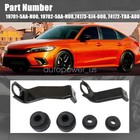 1 Set For Honda Civic 2016-2021 Stay Inter-cooler Bracket   Bushing Upper Lower