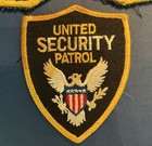Lot Of 3 Vintage Police   Security Uniform Sew-on Patches 
