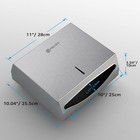 Commercial Papertowel Holder Dispenser Wall Mount stainless Steel Bathroom Paper