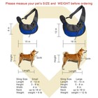 Pet Puppy Small Dog Cat Carrier Comfort Travel Tote Shoulder Bag Sling Backpack 
