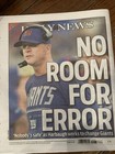 New York Daily News Newspaper   800m Settlement  No Room For Error    10 25 26