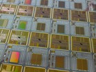 Amd 80486 X86 486 Cpu Wafer 6  150mm  Rare Vintage Amd 80486 Cpu Silicon Wafer
