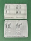 Augusta National Golf Club - Scorecard Lot  Par 3 Course And Masters  Rare