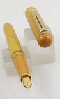 Pilot Woody Light Wood-look   Gold Fountain Pen - F Nib - 1970 s - New-old-stock