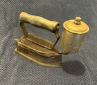 Antique Monitor Self-heating Gas liquid Fuel Sad Iron Dating From Early 1900s 