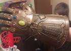 Infinity Gauntlet Superhero Costume Prop Glove Light-up Stones Gold Multicolor