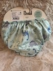 Green Sprouts Eco Pull-up Swim Diaper 6 Months Sage Dino Baby Boys Reusable Nwt