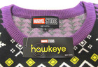 Free Hat   Hawkeye New Large Marvel Studios Disney Cast Crew Christmas Sweater