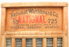 Vintage National Washboard Co  No  725 The Naiad Chicago Saginaw Memphis Usa