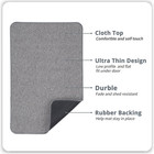 Ultra Thin Bath Mat Non Slip Rug Quick Dry Absorbent Bathroom Floor Carpet 17x27
