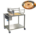 Donut Glazing Machine Cream Sugar Sprinkler Oil Spreader Donut Glazing Table Usa