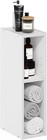 Fulda Book Shelf  2-tier Narrow Bookshelf  Bookcase With 6-in Width Storage S   