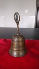 Antique Japanese Bronze Buddhist Bell 19th C Temple Prayer Vajra 4 4 In