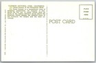 Vtg Postcard Ahwahnee Hotel Great Lounge Yosemite  Ca 1960s