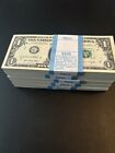 50   1  One Dollar Bills Uncirculated Sequential - 2021 Series