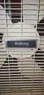 Vintage Galaxy 3-speed 20  Box Fan - White cream 5-blade Portable Floor Fan    