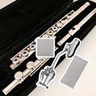 Lyre Sheet Clamp-on Holder For Trumpet palm Clips - Metal Plating