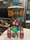Vintage Poll Parrot Shoes Advertising Store Counter Lamp Sign Shoe Display Works