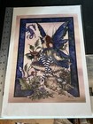 17  Poster Board Print Amy Brown Bottom Of The Garden Signed Vgc Htf Poster Size
