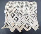 Vintage Cream-colored Crocheted Square 5  X 4 1 2  Craft Project