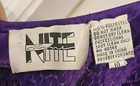 Niteline Purple Sequin Dress Size  10