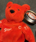 Lot 2 1999 Steve Yzerman   Wayne Gretzky Hockey Beanie Bears Salvino   s Bammers