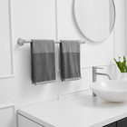 3-piece Bath Hardware Set Accessories With 24 In   Towel Bar   toilet Paper Holder