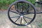 Ez Entry Mini Horse Cart W  c  Springs W straight Shafts  24  Solid Rubber Tires