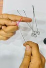 Falak Threading Wire For Chainstitch Embroidery Machine  5 Pcs In One Packet 