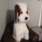 Vintage Jumbo 47  Lifesize St Bernard Plush Dog Huge Giant Stuffed Animal 1977
