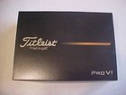 New 2025 6 Dozen  72 Golf Balls  Titleist White Pro V1 Golf Balls No Extra Logos