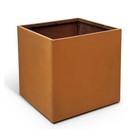 24-inch Cube Corten Steel Planter Metal Planter Box Garden Planter For Tree Yard