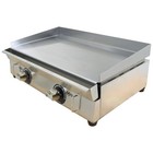 29in 2800pa Lp Gas Commercial Kitchen Countertop Flat Griddle Grill Stainless