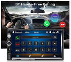 7  Double Din Car Stereo Bluetooth Mp5 Fm Radio Backup Camera Remote