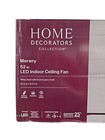 Home Decorators Collection Merwry 52  Led Indoor White Ceiling Fan light remote