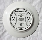 Mickey Mantle Autographed Edition 1986 Sports Impressions Collector Plate   Nm