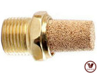 2-pack  Brand New  Bem-1 4pneumatic Muffler 1 4 npt  Brass Body  Sintered Bronze