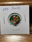 Red Juice Vintage Tin Tobacco Tag