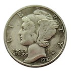 1916-d Mercury Dime Winged Liberty Head Dime Low Yields
