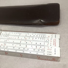 Rare Vintage Aristo Pocket Slide Rule 867u In Case 6    L Made In Germany