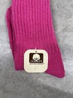 Vintage 1980s Bright Pink Cotton Socks Belmont Heritage Corporation   s Nos Slouch