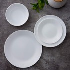 Everyday Dinner Dishes - Corelle 8 Piece Salad Plates Set 6 75 White