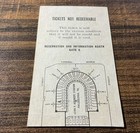 1965 Army Vs Navy Ticket Stub   Jfk Stadium  Philadelphia  Tie Game 7-7 