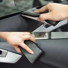 5pcs Double Side Car Interior Scrubbing Sponge For Leather Interior Car Wash Pad