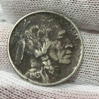 1913 Type 1 Higher Grade Full Horn Buffalo Nickel -  Better Date Us Coin 